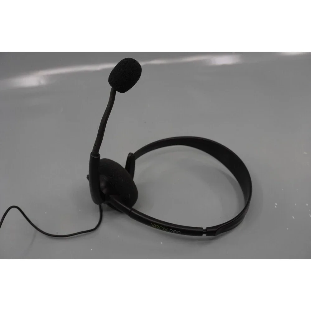 Microsoft Xbox 360 Mono Wired Chat Headset Single Ear